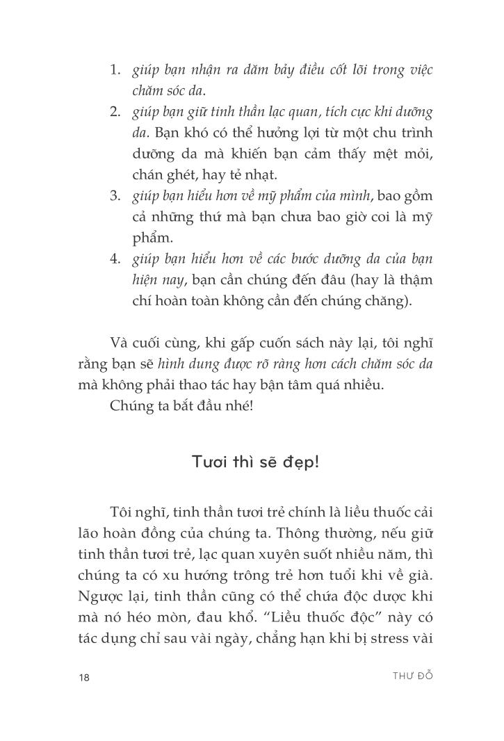 Dưỡng Da Tối Giản PDF đọc ebook online, epub online, nghe sách nói audio miễn phí.