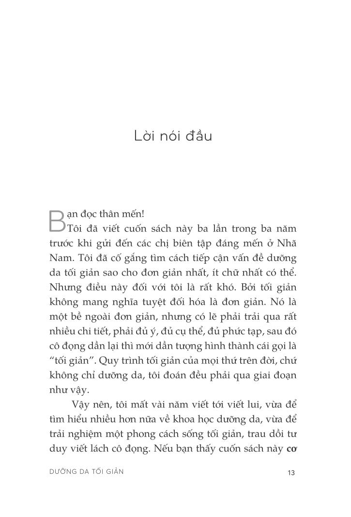 Dưỡng Da Tối Giản PDF đọc ebook online, epub online, nghe sách nói audio miễn phí.