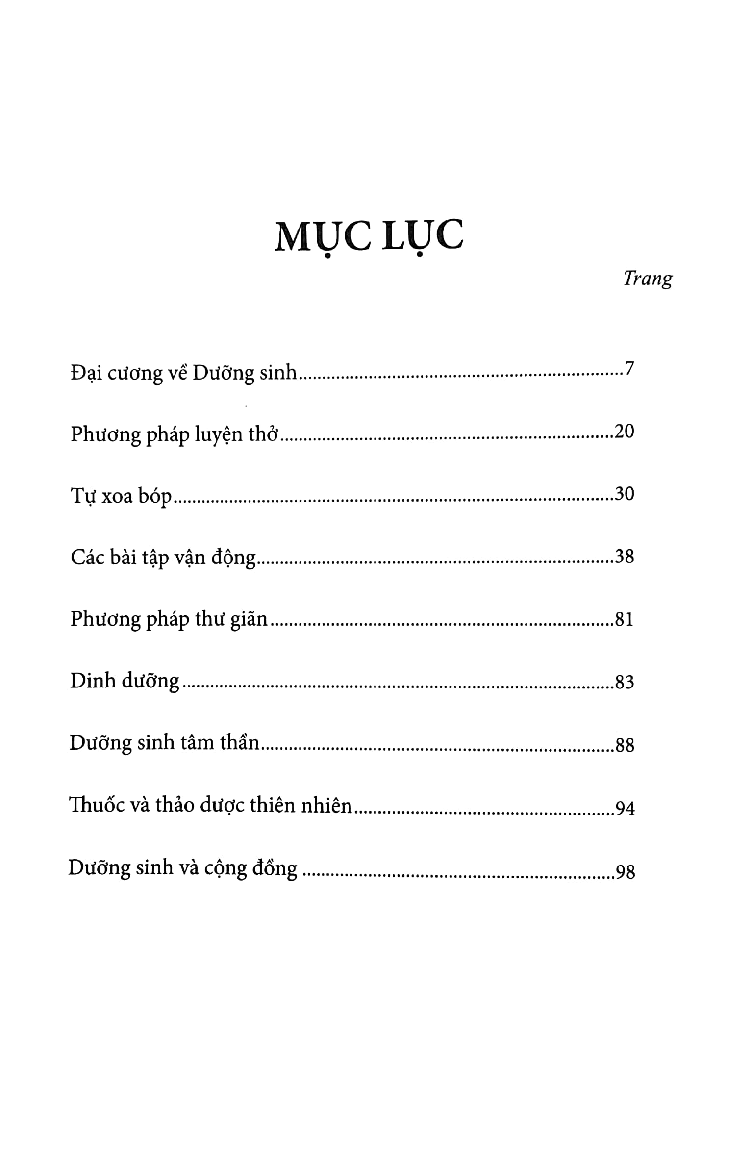 Dưỡng Sinh PDF Dưỡng Sinh PDF