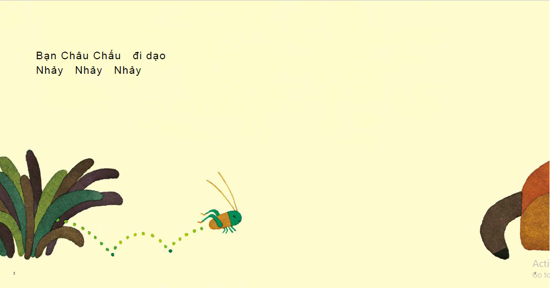 Ehon – Mọt Sách Mogu – Châu Chấu Đi Dạo (Từ 2 – 6 Tuổi) (Tái Bản) - Hình 2