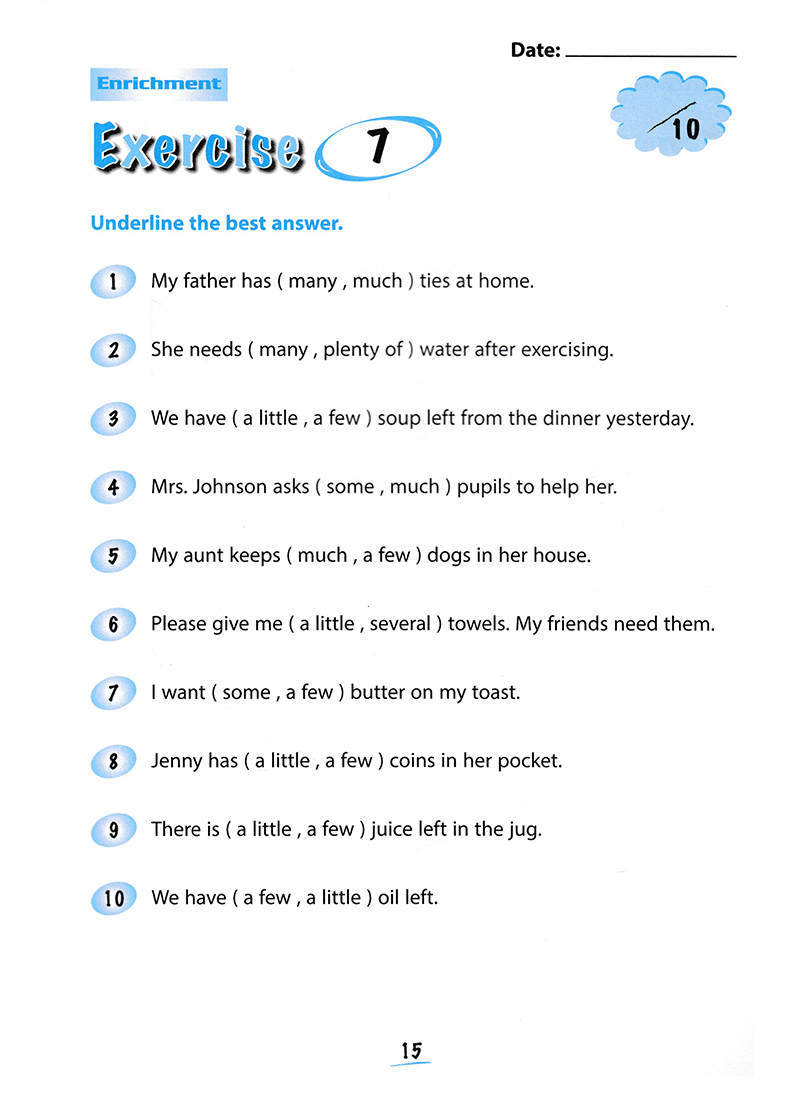 Bộ Elementary Grammar - Ngữ Pháp Tiếng Anh Cơ Bản Dành Cho Học Sinh Workbook 3 PDF Bộ Elementary Grammar - Ngữ Pháp Tiếng Anh Cơ Bản Dành Cho Học Sinh Workbook 3 PDF
