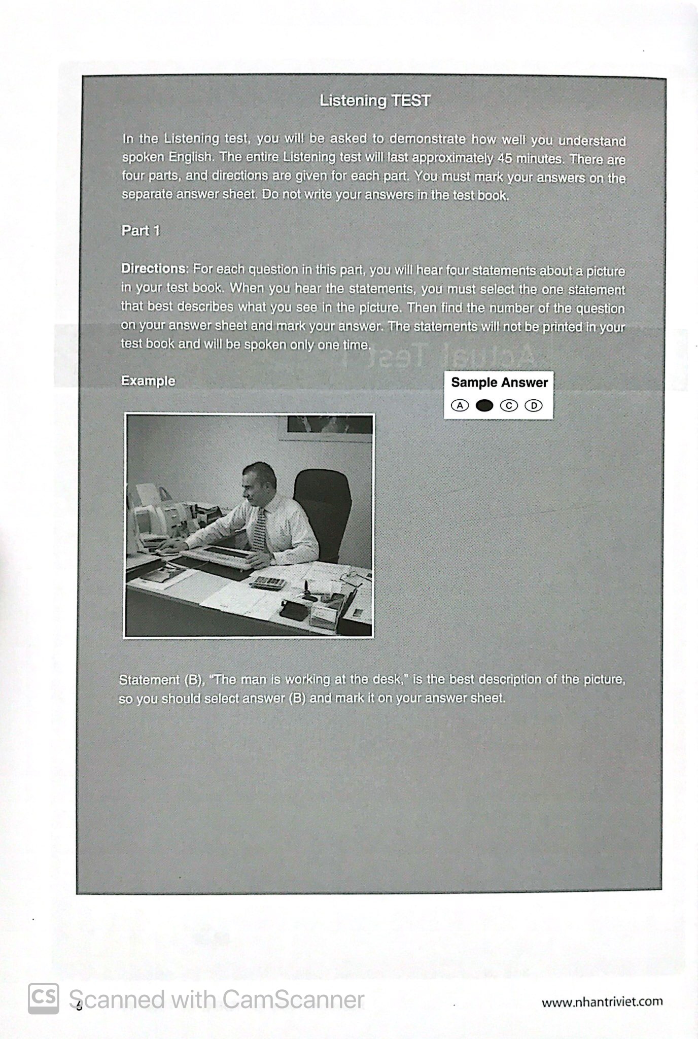 Bộ Essential Test For TOEIC LC 1000 Vol 1 Kèm CD PDF
