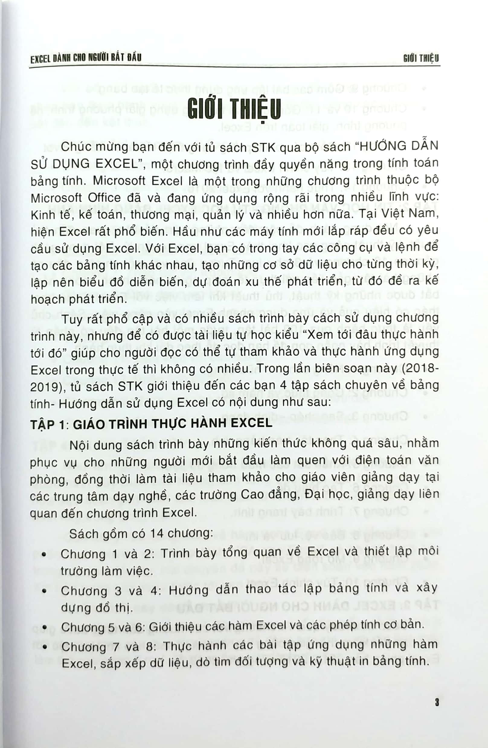 Excel Dành Cho Người Bắt Đầu PDF Excel Dành Cho Người Bắt Đầu PDF