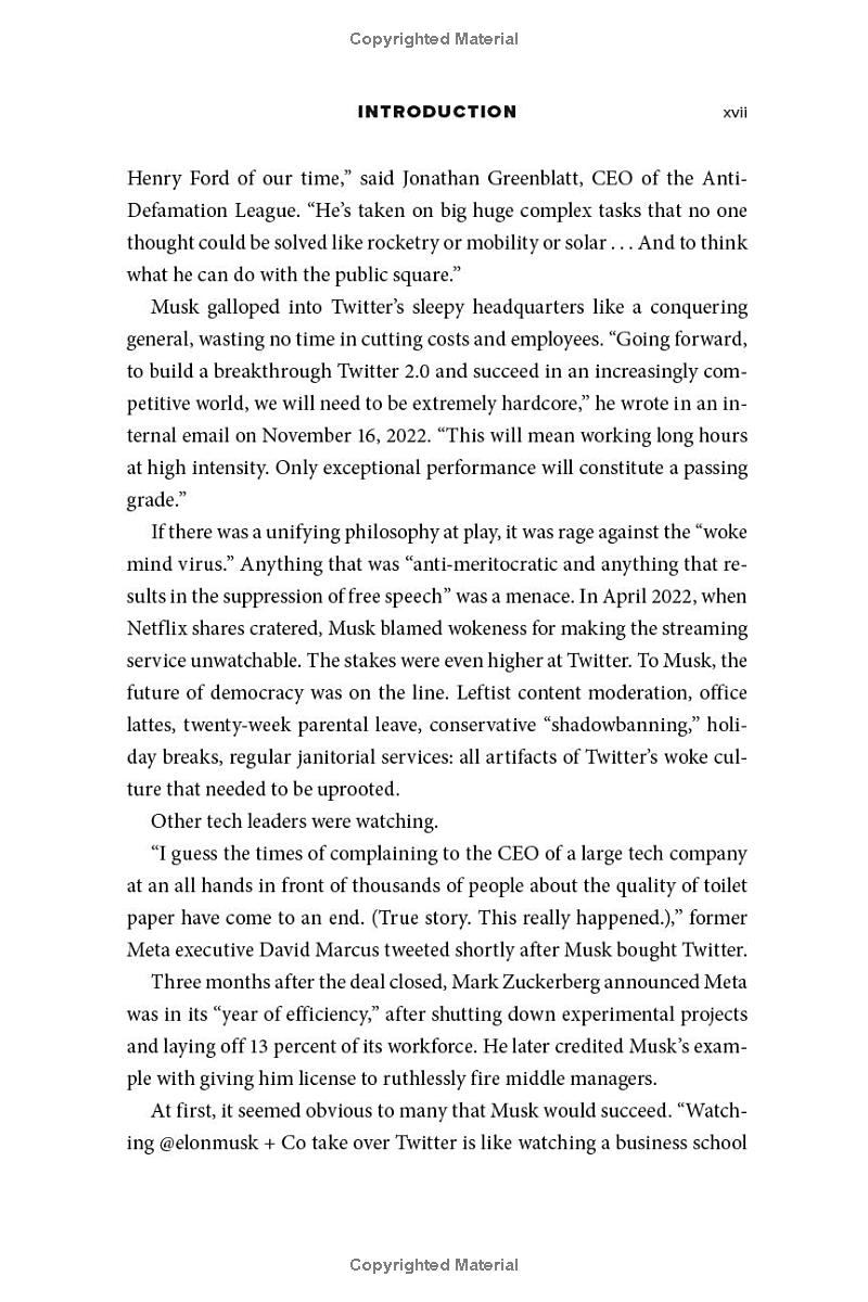 Extremely Hardcore - Inside Elon Musk's Twitter PDF đọc ebook online, epub online, nghe sách nói audio miễn phí.