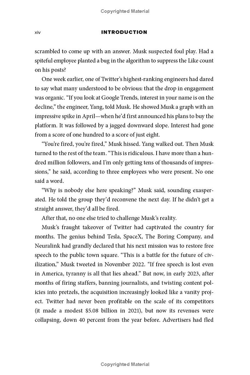 Extremely Hardcore - Inside Elon Musk's Twitter PDF đọc ebook online, epub online, nghe sách nói audio miễn phí.
