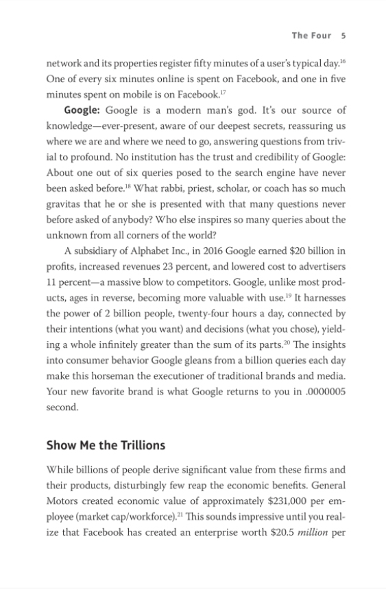 Four : The Hidden DNA of Amazon, Apple, Facebook, and Google PDF đọc ebook online, epub online, nghe sách nói audio miễn phí. Four : The Hidden DNA of Amazon, Apple, Facebook, and Google PDF đọc ebook online, epub online, nghe sách nói audio miễn phí.