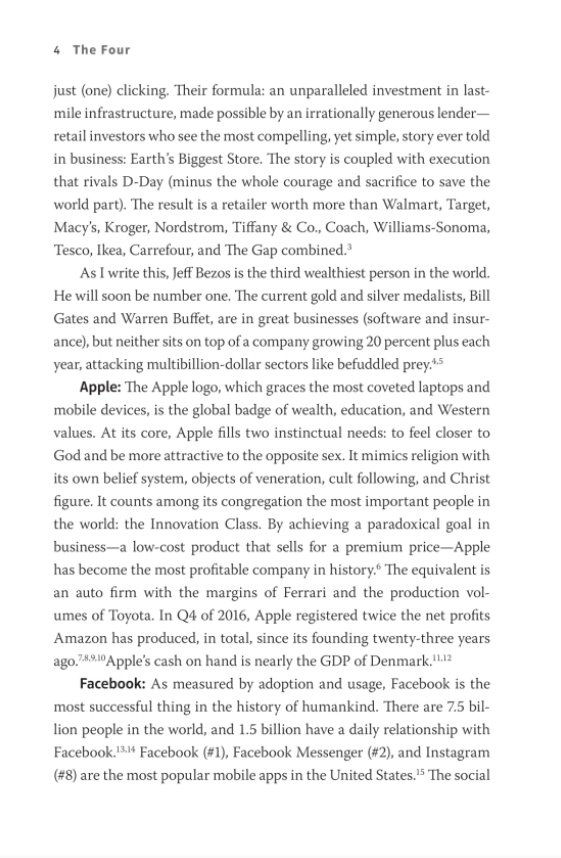 Four : The Hidden DNA of Amazon, Apple, Facebook, and Google PDF đọc ebook online, epub online, nghe sách nói audio miễn phí. Four : The Hidden DNA of Amazon, Apple, Facebook, and Google PDF đọc ebook online, epub online, nghe sách nói audio miễn phí.