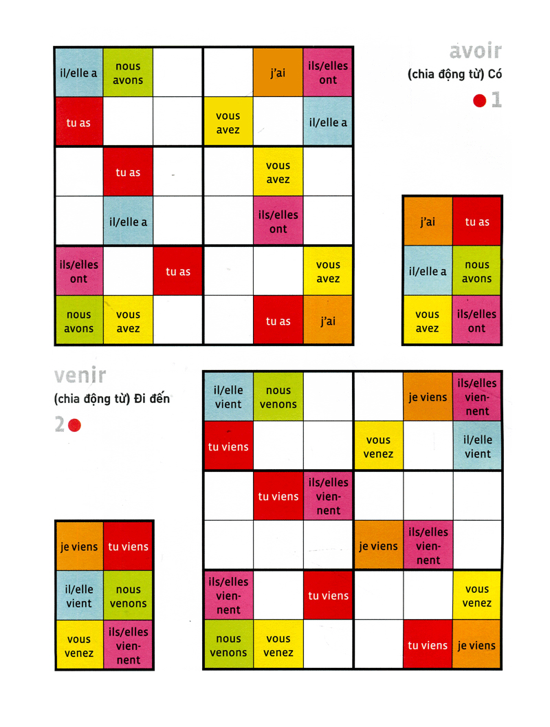 Francais Wodoku A1-A2 - Vui Học Từ Vựng Với Ô Chữ Sudoku PDF