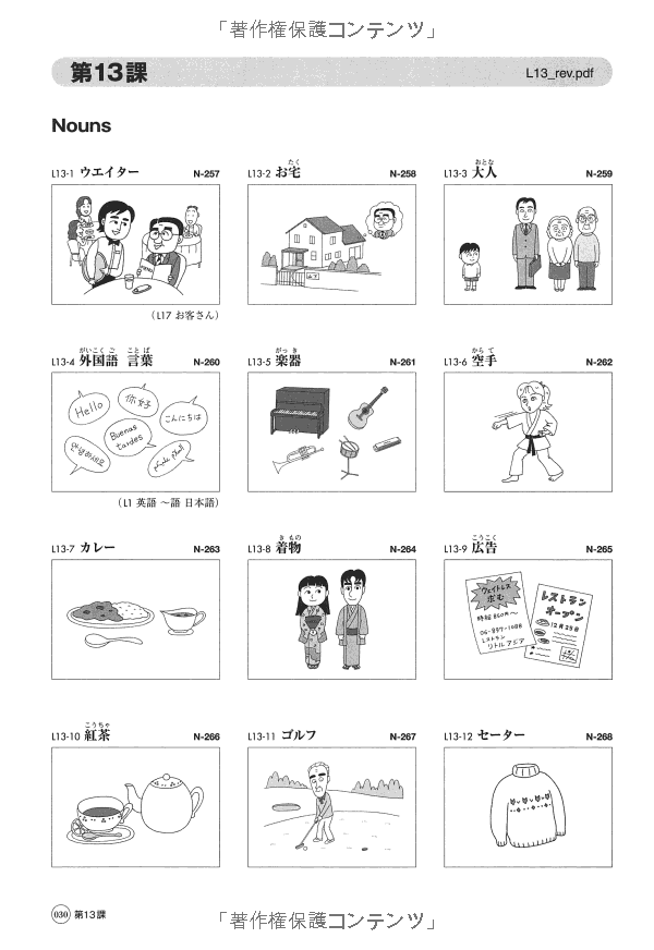 Genki An Integrated Course In Elementary Japanese Picture Cards On Cd Rom Ii Second Edition 初級日本語 げんき げんきな絵カード Ii イラストデータ版 第2版