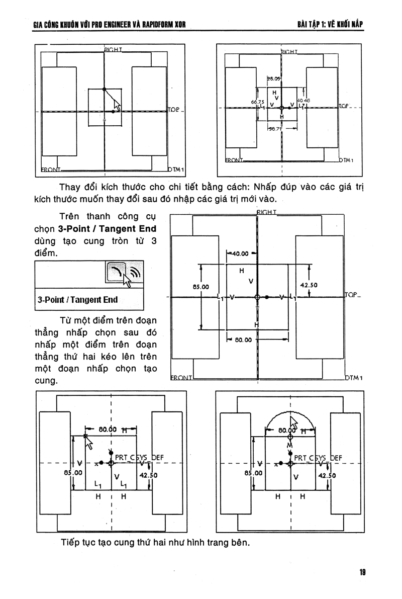 Gia Công Khuôn Với Pro Engineer & Rapidform Xor PDF - YDS.EDU.VN