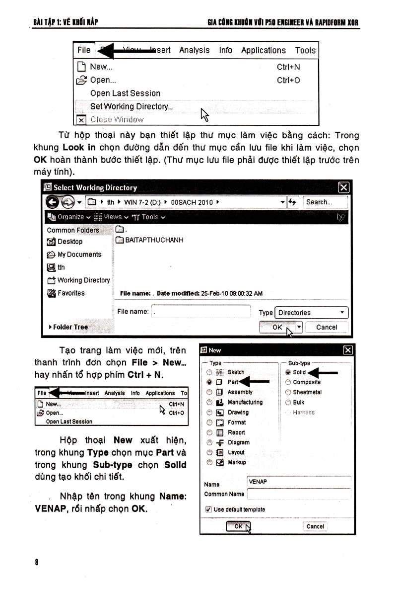 Gia Công Khuôn Với Pro Engineer & Rapidform Xor PDF - YDS.EDU.VN