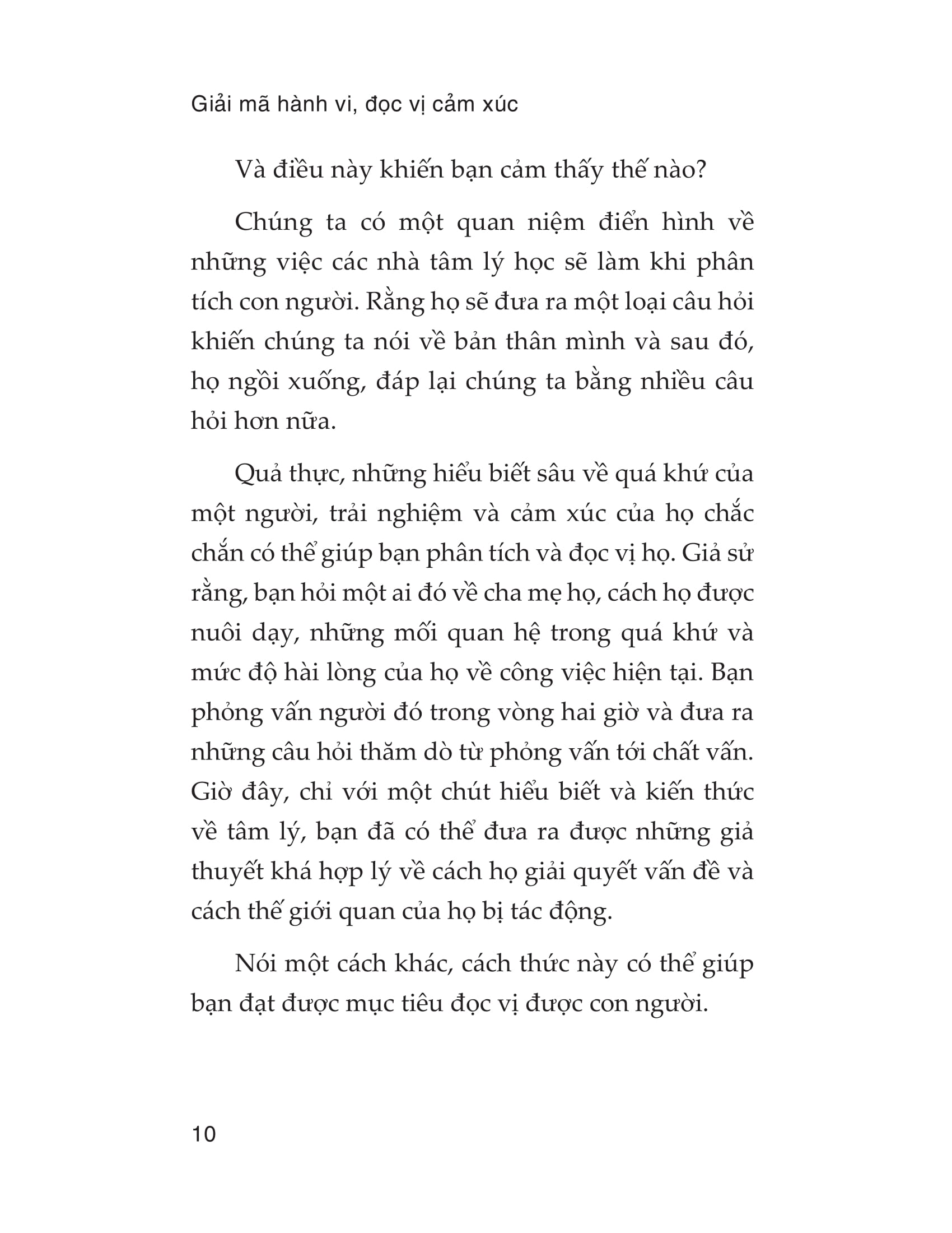Giải Mã Hành Vi Đọc Vị Cảm Xúc PDF Giải Mã Hành Vi Đọc Vị Cảm Xúc PDF