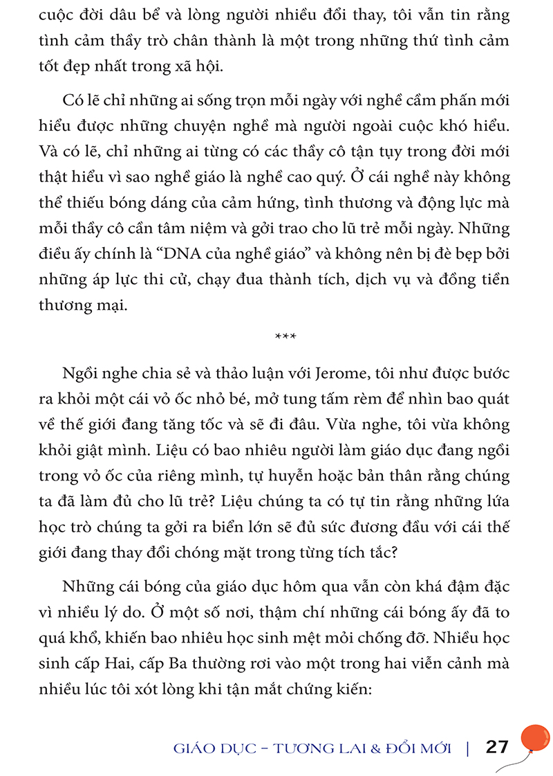 Giáo Dục - Tương Lai & Đổi Mới PDF đọc ebook online, epub online, nghe sách nói audio miễn phí.