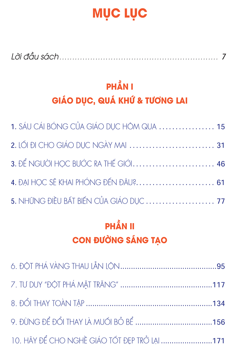 Giáo Dục - Tương Lai & Đổi Mới PDF đọc ebook online, epub online, nghe sách nói audio miễn phí.