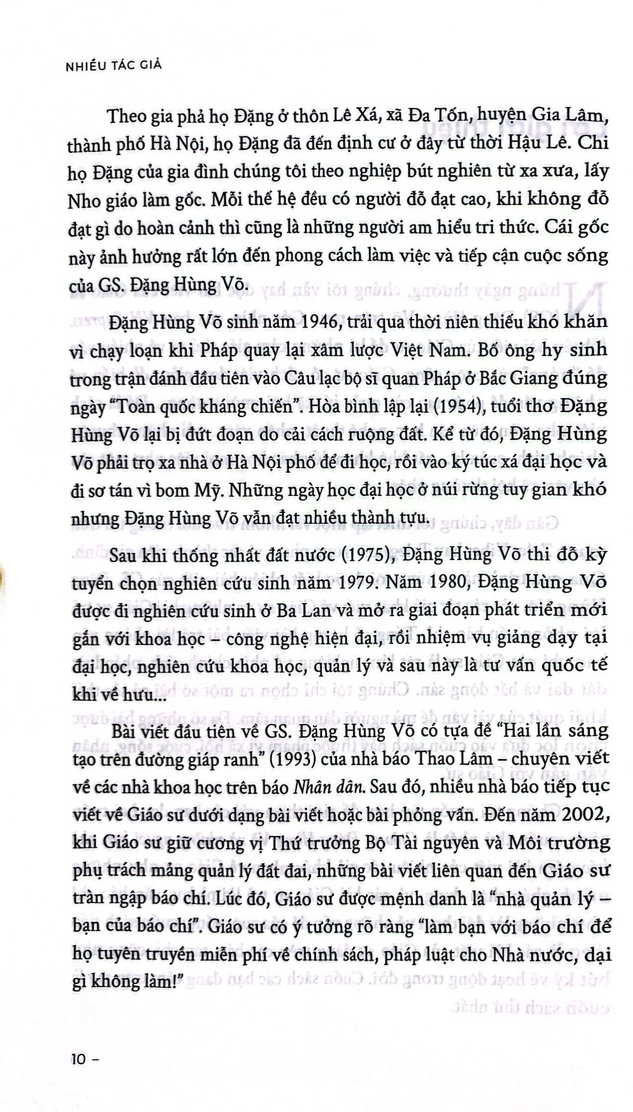 Tải sách Giáo Sư Đặng Hùng Võ Và Những Người Bạn Nhà Báo PDF đọc ebook online, epub online, nghe sách nói audio miễn phí.