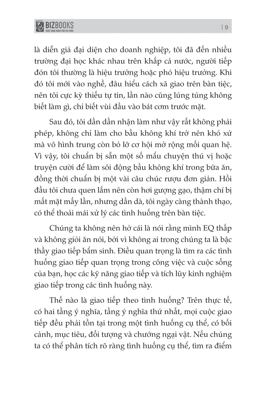 Giao Tiếp 360 Độ - Nghệ Thuật Ứng Biến Trong Mọi Tình Huống PDF đọc ebook online, epub online, nghe sách nói audio miễn phí.