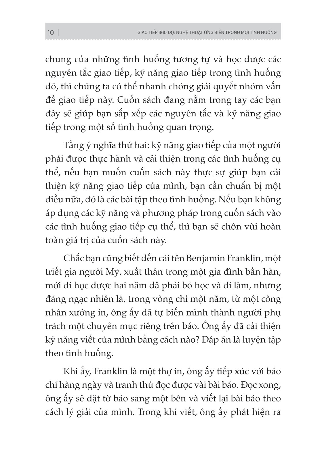Giao Tiếp 360 Độ - Nghệ Thuật Ứng Biến Trong Mọi Tình Huống PDF đọc ebook online, epub online, nghe sách nói audio miễn phí.