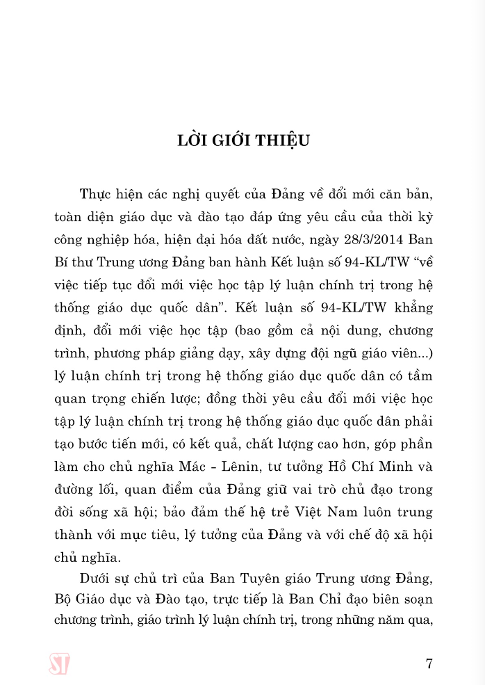 Giáo Trình Kinh Tế Chính Trị Mác - Lênin (Dành Cho Bậc Đại Học Hệ Không Chuyên Lý Luận Chính Trị) (Tái Bản 2024) PDF đọc ebook online, epub online, nghe sách nói audio miễn phí. Tải sách Giáo Trình Kinh Tế Chính Trị Mác - Lênin (Dành Cho Bậc Đại Học Hệ Không Chuyên Lý Luận Chính Trị) (Tái Bản 2024) PDF đọc ebook online, epub online, nghe sách nói audio miễn phí.