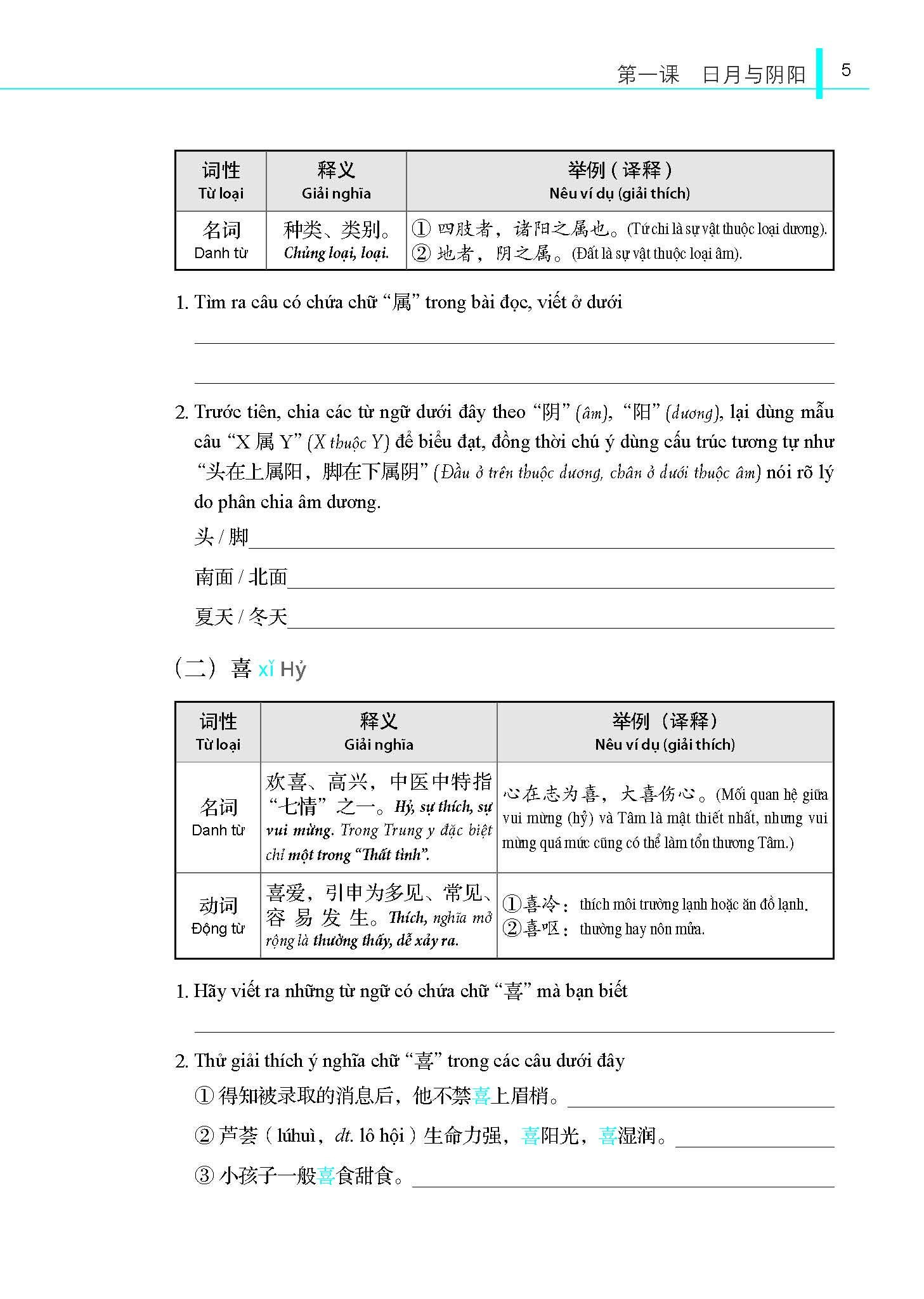 Giáo Trình Tổng Hợp Hán Ngữ Trung Y PDF - Tờ Khai Y Tế