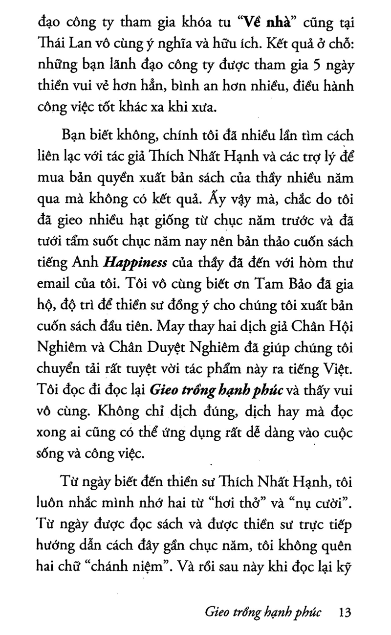 Gieo Trồng Hạnh Phúc PDF