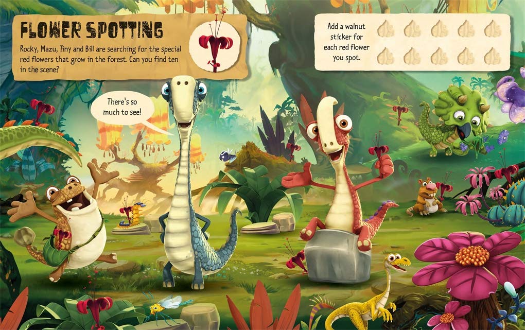 Parragon Publishing Amazing Sticker Activity: Roarsome Dinos Book for Kids main image 1
