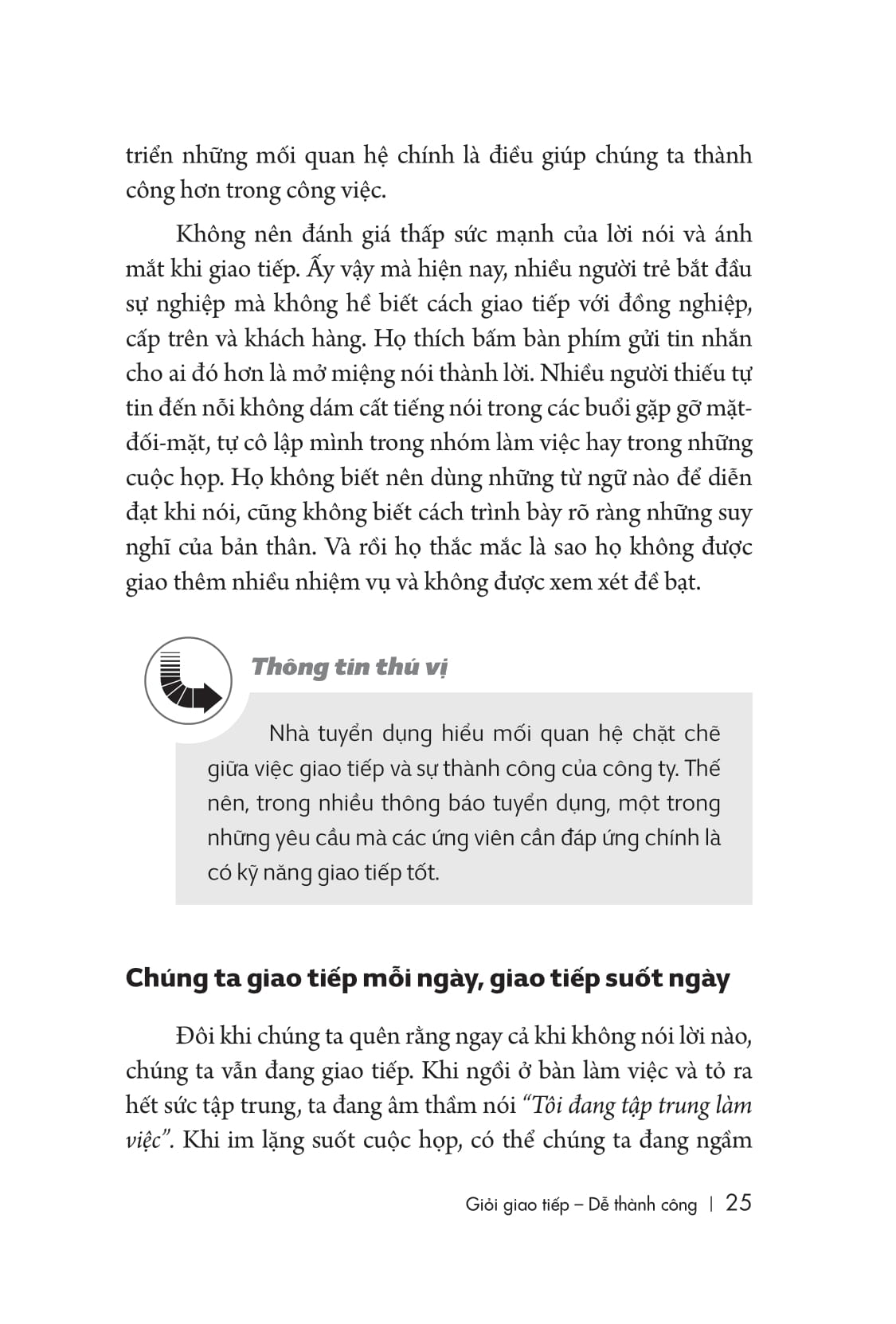 Giỏi Giao Tiếp - Dễ Thành Công Lần 2 PDF Giỏi Giao Tiếp - Dễ Thành Công Lần 2 PDF