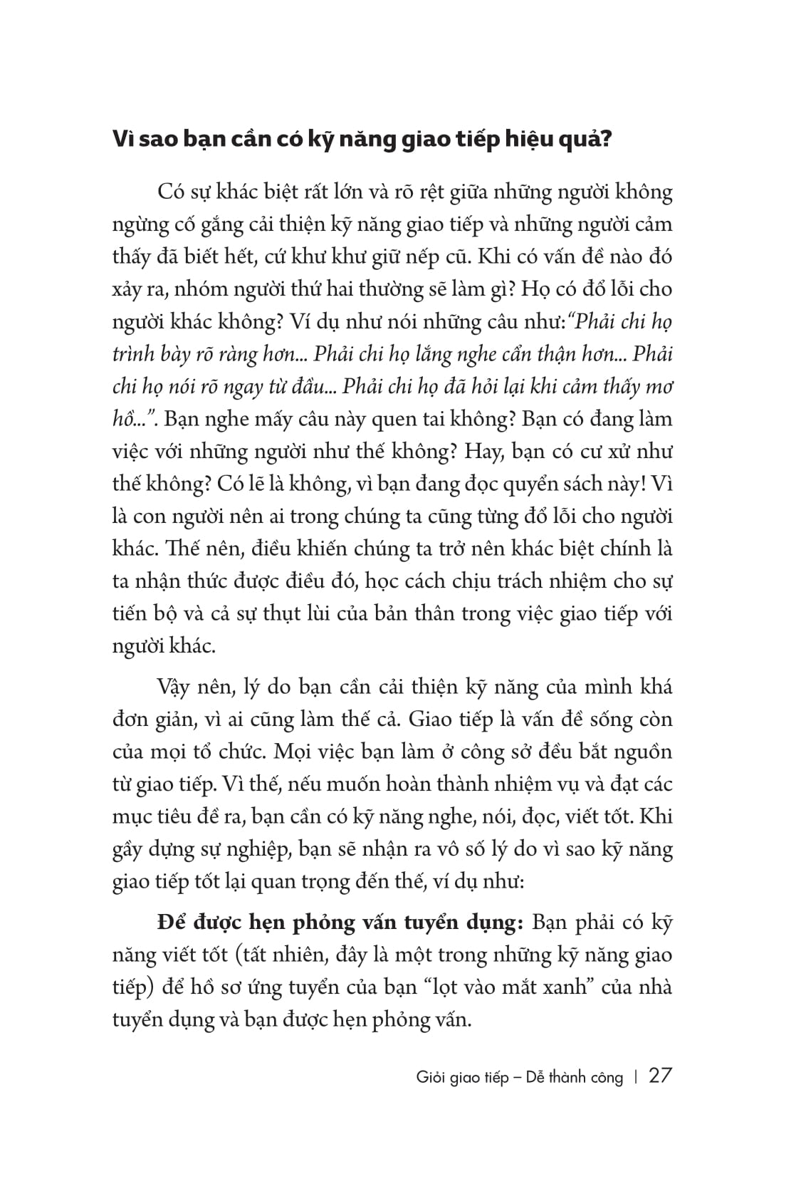 Giỏi Giao Tiếp - Dễ Thành Công Lần 2 PDF Giỏi Giao Tiếp - Dễ Thành Công Lần 2 PDF