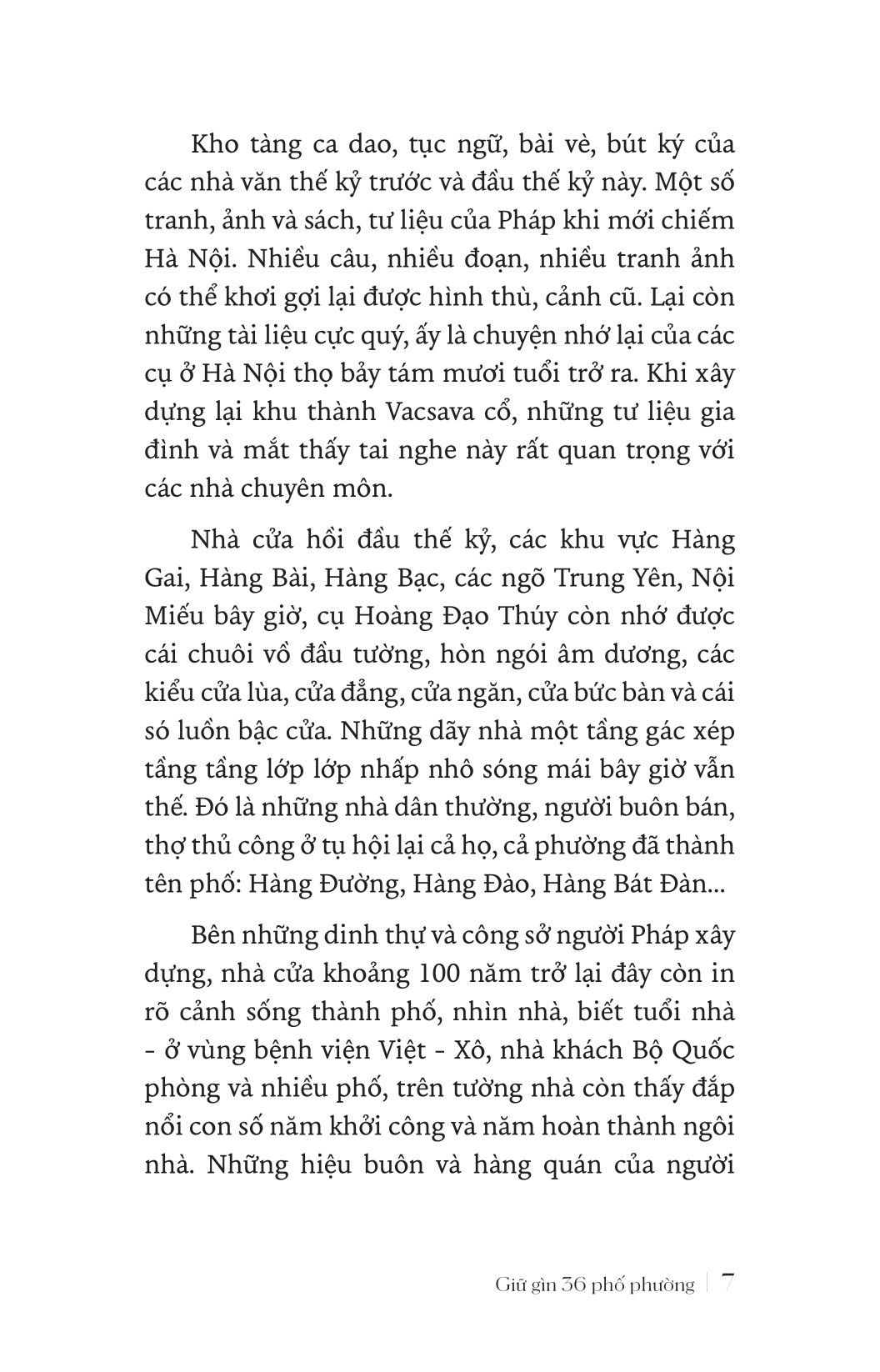 Giữ Gìn 36 Phố Phường PDF đọc ebook online, epub online, nghe sách nói audio miễn phí.