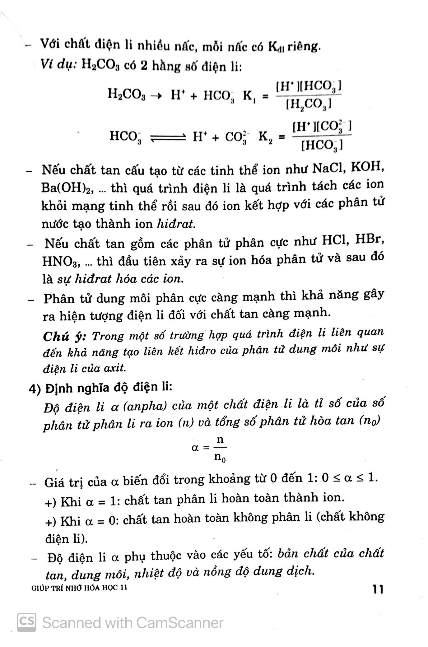 Giúp Trí Nhớ Hóa Học Lớp 11 PDF đọc ebook online, epub online, nghe sách nói audio miễn phí.