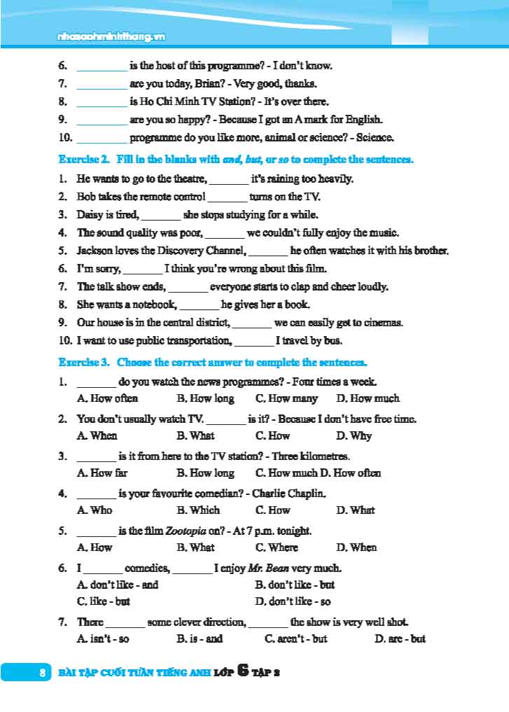 Global Success - Bài Tập Cuối Tuần Tiếng Anh Lớp 6 - Tập 2 (Có Đáp Án) PDF đọc ebook online, epub online, nghe sách nói audio miễn phí. Tải sách Global Success - Bài Tập Cuối Tuần Tiếng Anh Lớp 6 - Tập 2 (Có Đáp Án) PDF đọc ebook online, epub online, nghe sách nói audio miễn phí.
