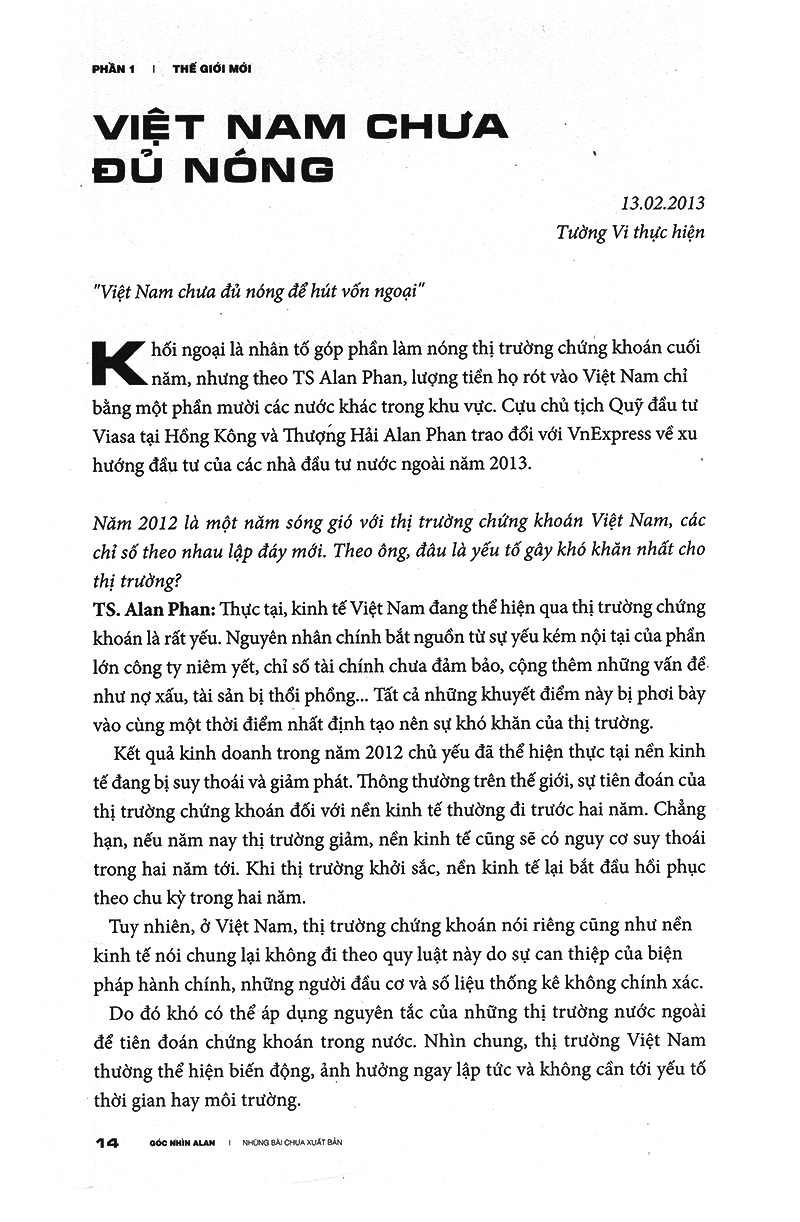 Góc Nhìn Alan - Những Bài Chưa Xuất Bản PDF đọc ebook online, epub online, nghe sách nói audio miễn phí. Tải sách Góc Nhìn Alan - Những Bài Chưa Xuất Bản PDF đọc ebook online, epub online, nghe sách nói audio miễn phí.