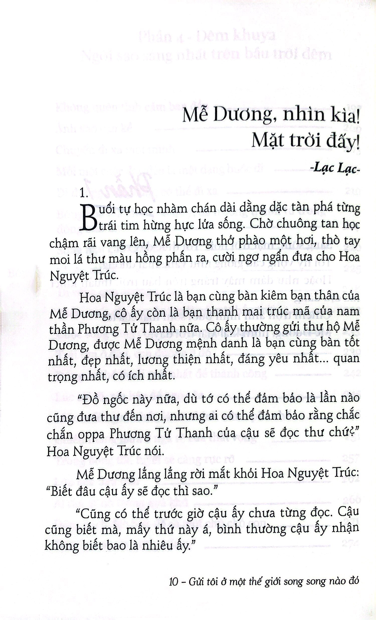 Gửi Tôi Ở Một Thế Giới Song Song Nào Đó PDF đọc ebook online, epub online, nghe sách nói audio miễn phí. Gửi Tôi Ở Một Thế Giới Song Song Nào Đó PDF đọc ebook online, epub online, nghe sách nói audio miễn phí.