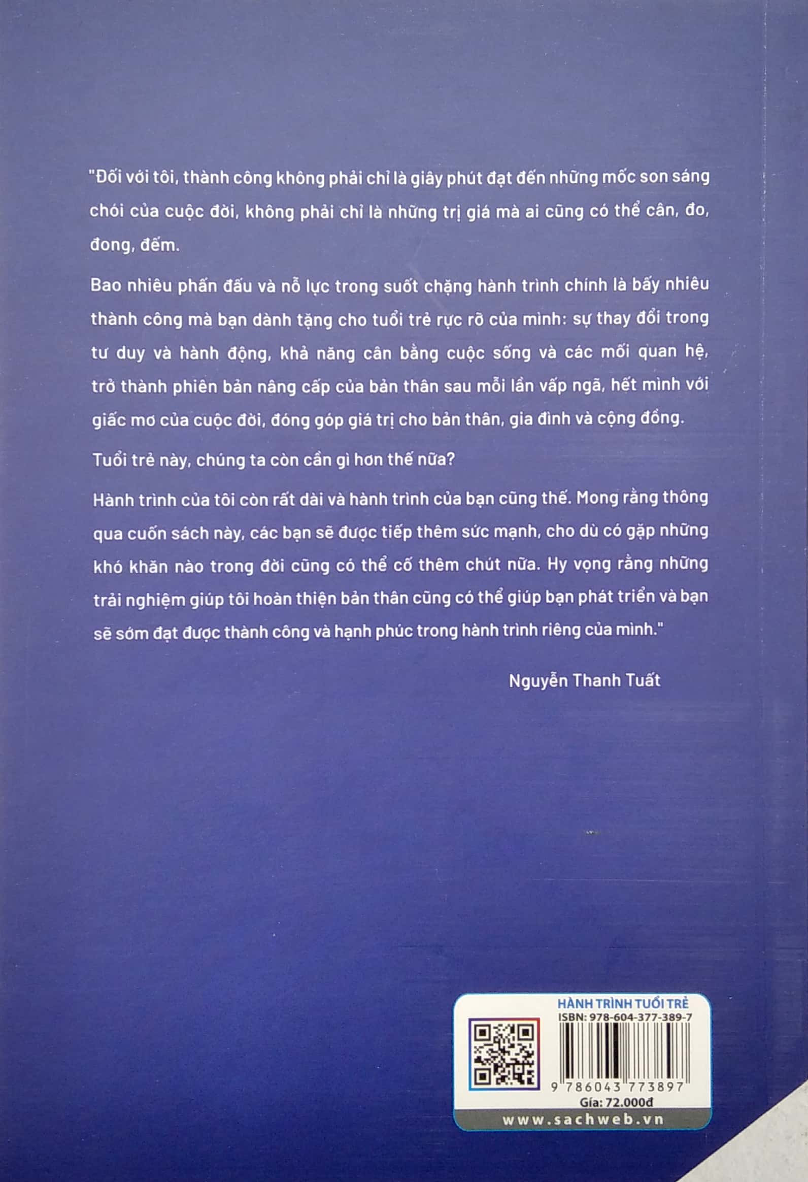 Hành Trình Tuổi Trẻ PDF đọc ebook online, epub online, nghe sách nói audio miễn phí.
