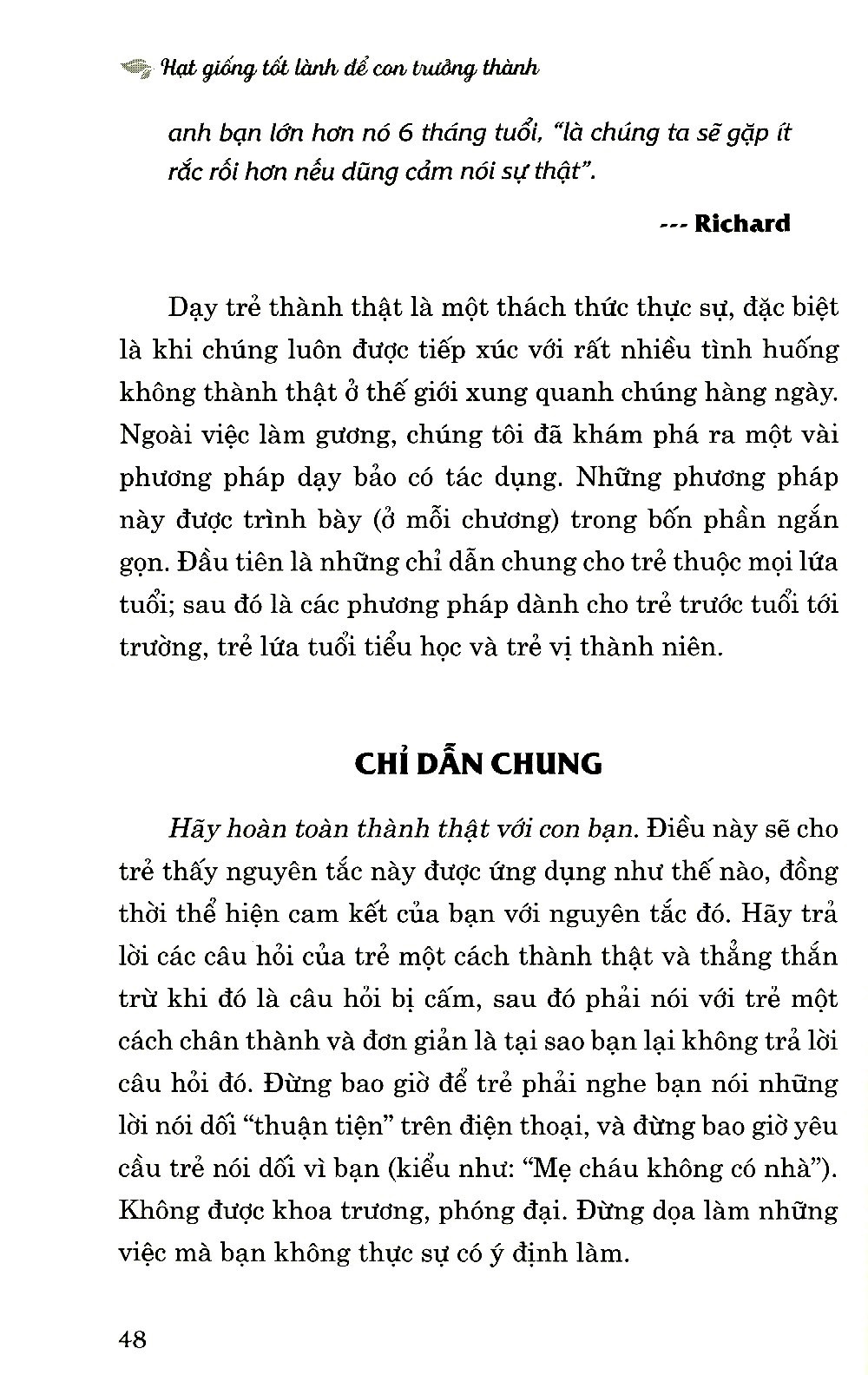 Hạt Giống Tốt Lành Để Con Trưởng Thành PDF Hạt Giống Tốt Lành Để Con Trưởng Thành PDF