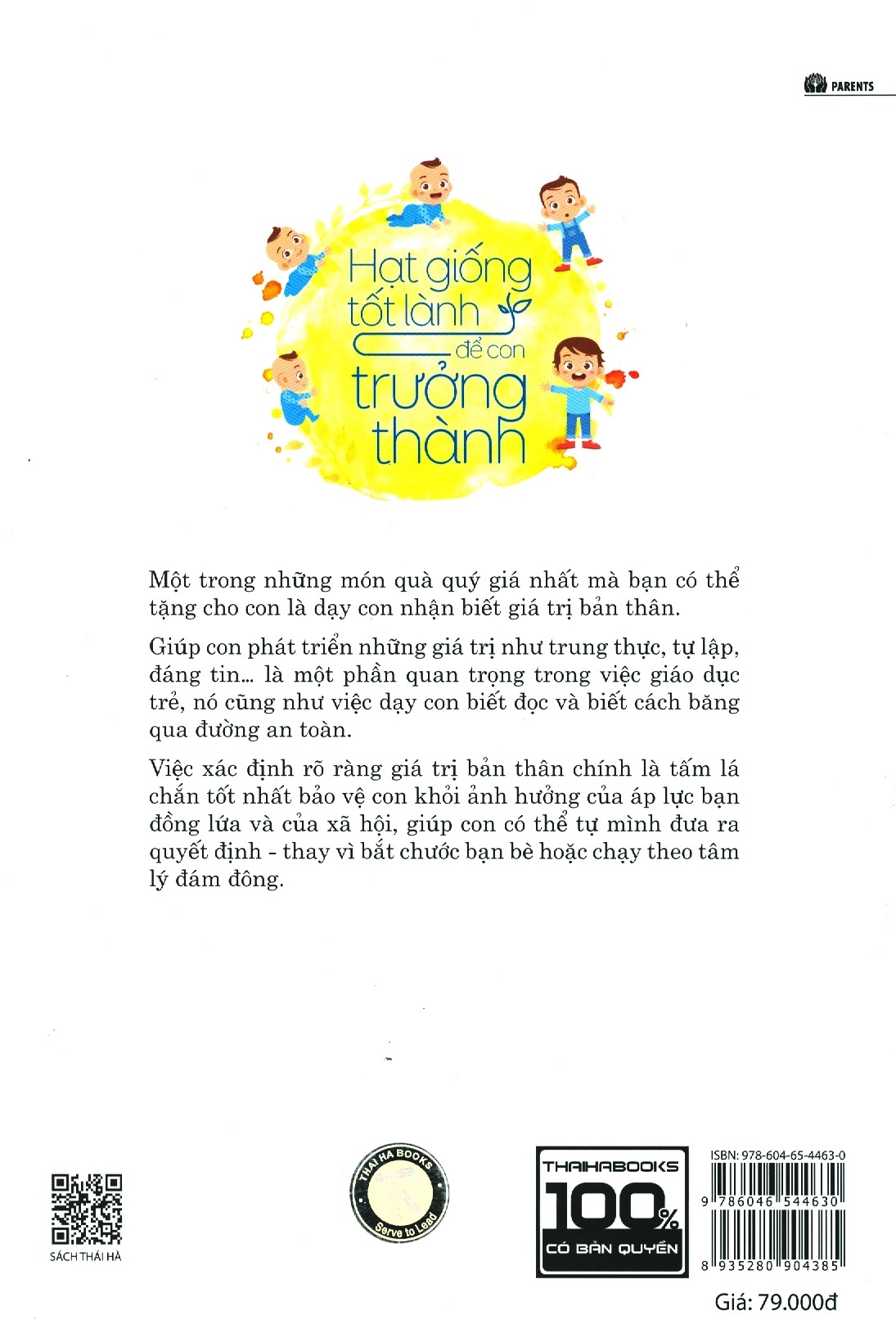 Hạt Giống Tốt Lành Để Con Trưởng Thành PDF Hạt Giống Tốt Lành Để Con Trưởng Thành PDF