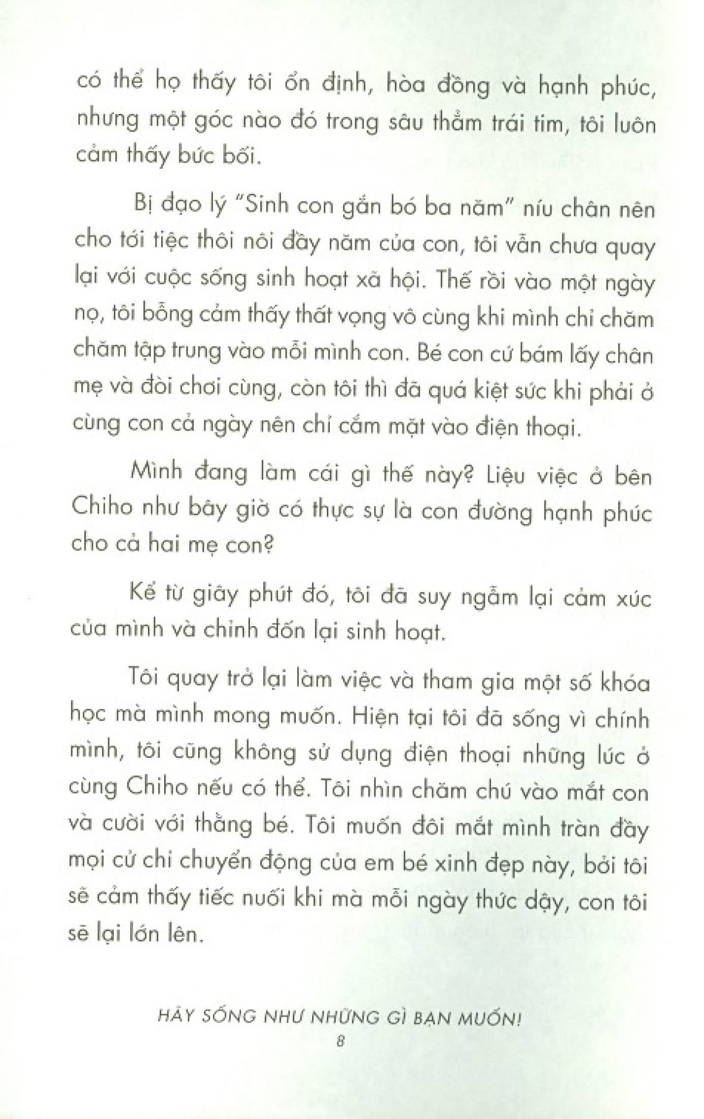 Hãy Sống Như Những Gì Bạn Muốn PDF