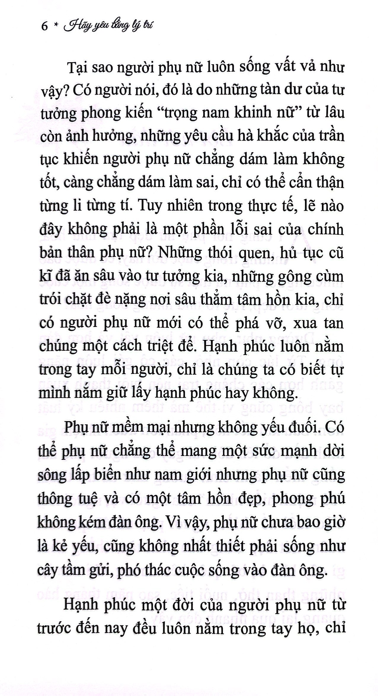 Hãy Yêu Bằng Lý Trí PDF Hãy Yêu Bằng Lý Trí PDF