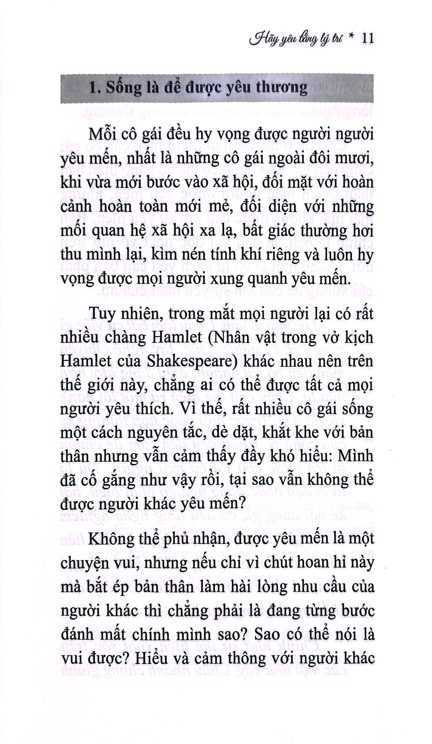 Hãy Yêu Bằng Lý Trí PDF Hãy Yêu Bằng Lý Trí PDF
