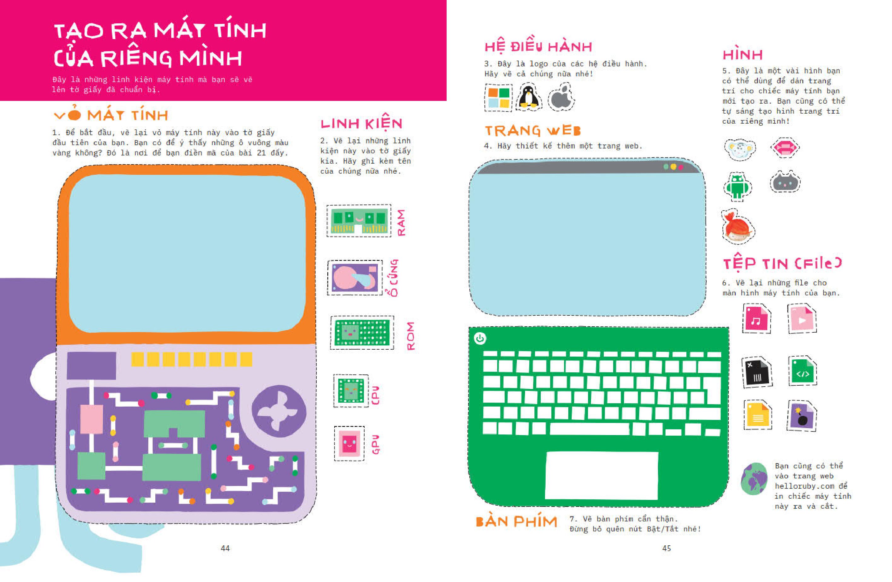 Sách Hello Ruby - Hành Trình Kì Thú Bên Trong Máy Tính - Bìa Cứng ...