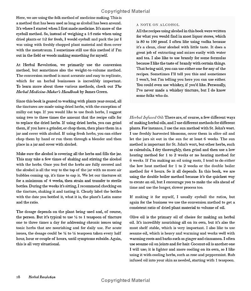 Herbal Revolution 65+ Recipes For Teas, Elixirs, Tinctures, Syrups