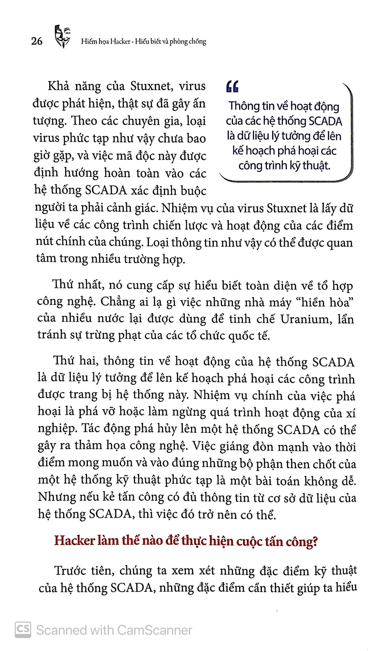 Hiểm Họa Hacker Hiểu Biết Và Phòng Chống 2018 PDF