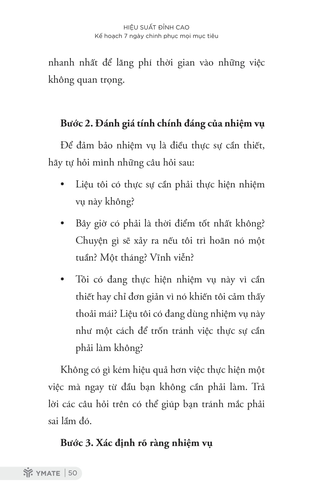 Hiệu Suất Đỉnh Cao - Kế Hoạch 7 Ngày Chinh Phục Mọi Mục Tiêu PDF Hiệu Suất Đỉnh Cao - Kế Hoạch 7 Ngày Chinh Phục Mọi Mục Tiêu PDF