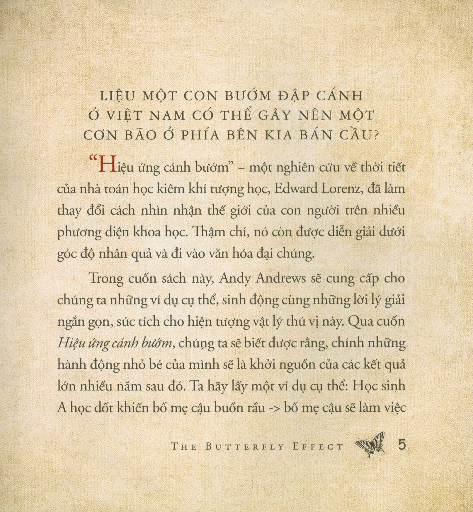 Hiệu Ứng Cánh Bướm (Tái Bản 2020) - Hình 2