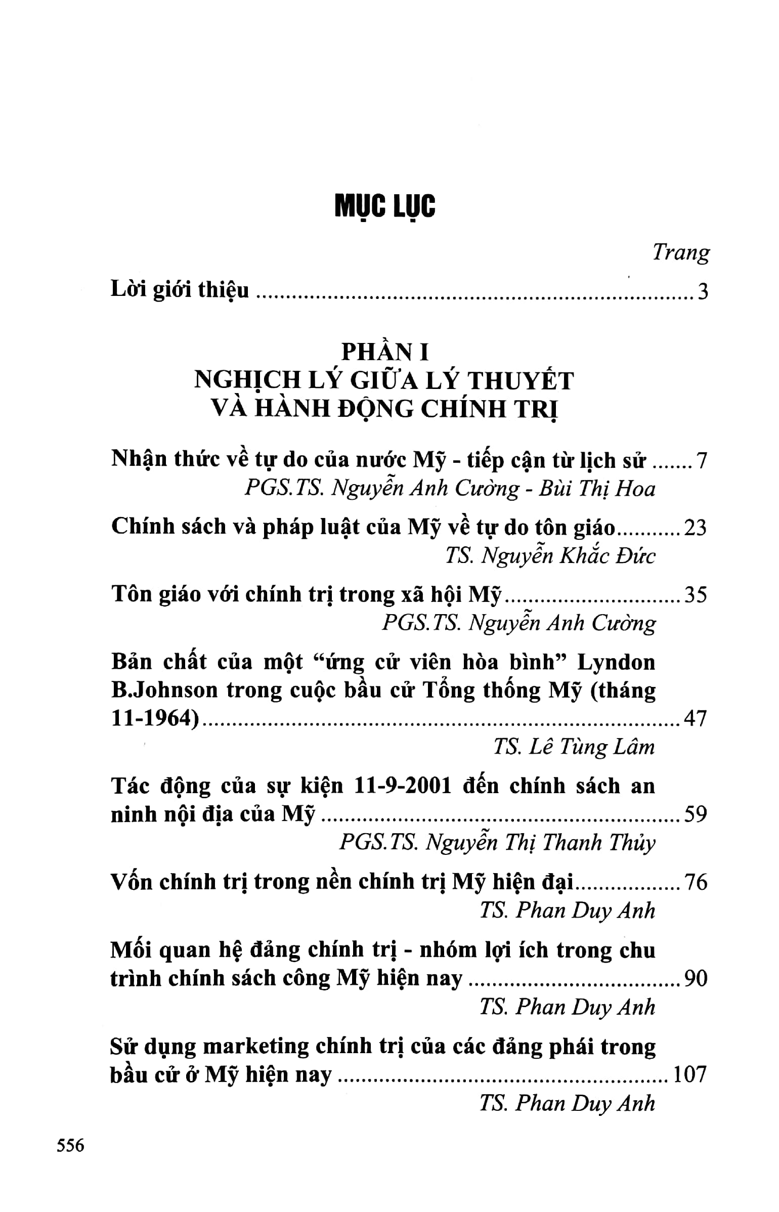 Hoa Kỳ - Chính Trị, Can Dự Và Quan Hệ PDF Hoa Kỳ - Chính Trị, Can Dự Và Quan Hệ PDF