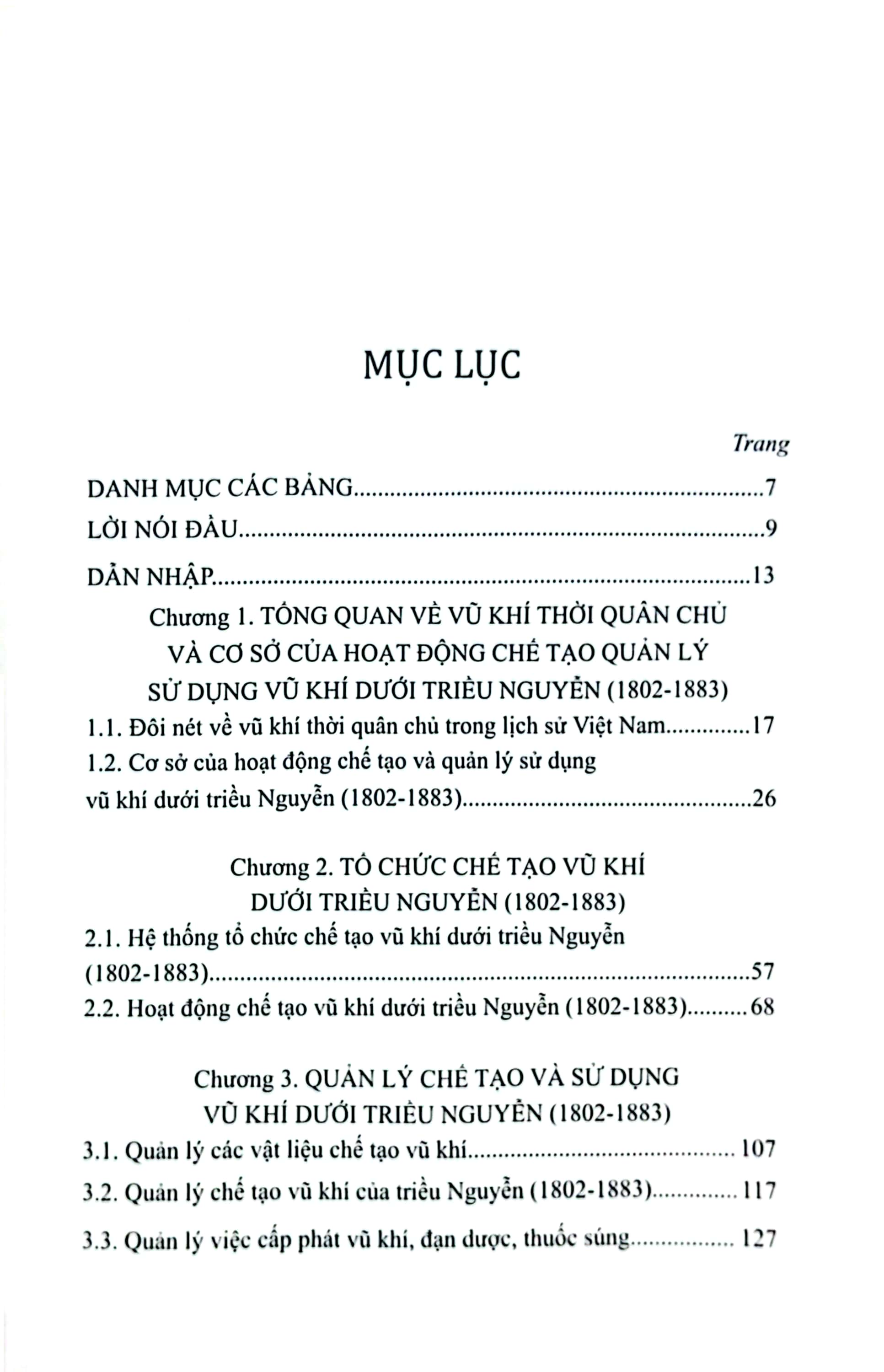 Hoạt Động Chế Tạo Và Quản Lý Sử Dụng Vũ Khí Dưới Triều Nguyễn Giai Đoạn 1802 - 1883 Sách Chuyên Khảo PDF Hoạt Động Chế Tạo Và Quản Lý Sử Dụng Vũ Khí Dưới Triều Nguyễn Giai Đoạn 1802 - 1883 Sách Chuyên Khảo PDF