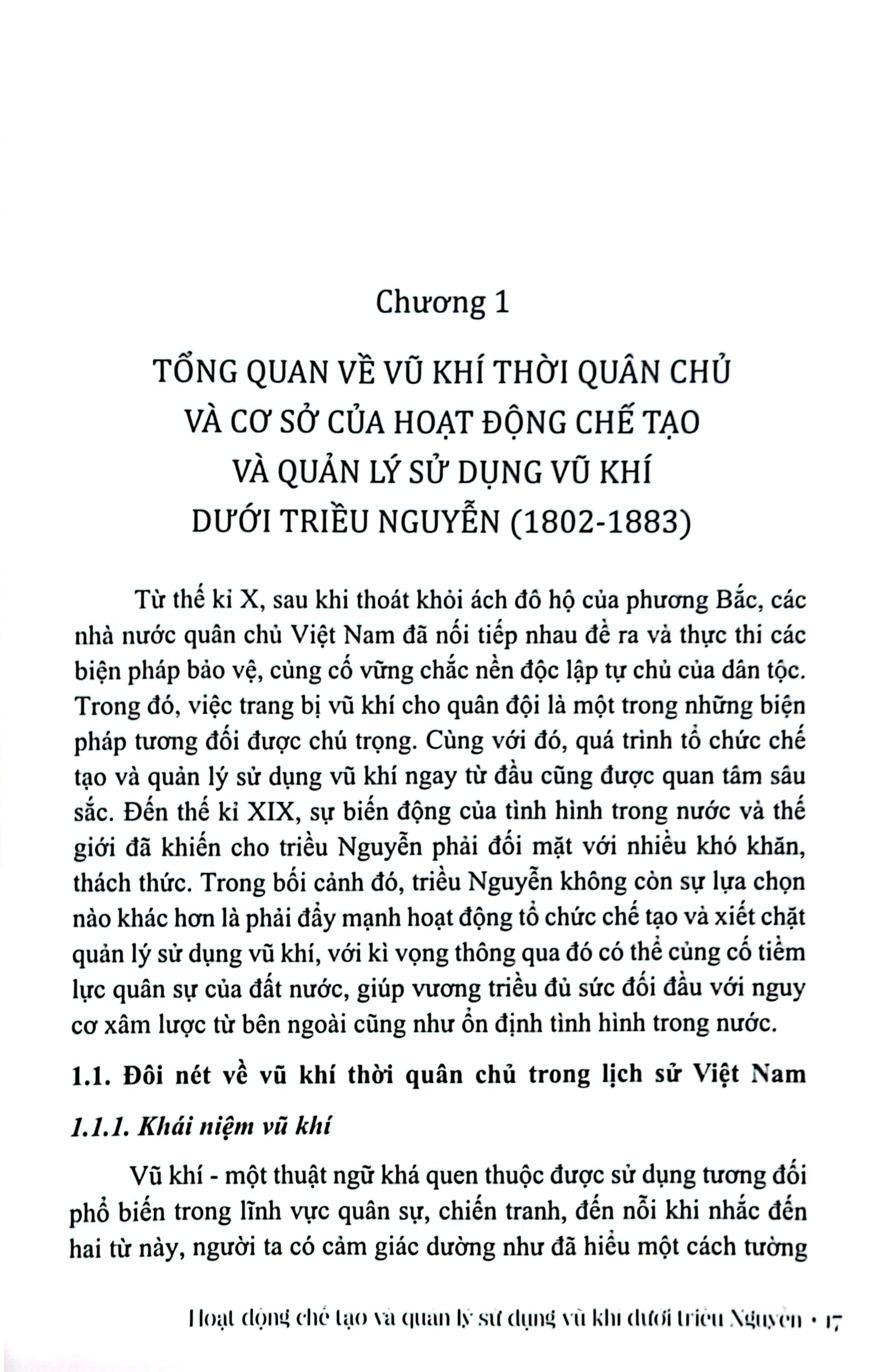 Hoạt Động Chế Tạo Và Quản Lý Sử Dụng Vũ Khí Dưới Triều Nguyễn Giai Đoạn 1802 - 1883 Sách Chuyên Khảo PDF Hoạt Động Chế Tạo Và Quản Lý Sử Dụng Vũ Khí Dưới Triều Nguyễn Giai Đoạn 1802 - 1883 Sách Chuyên Khảo PDF