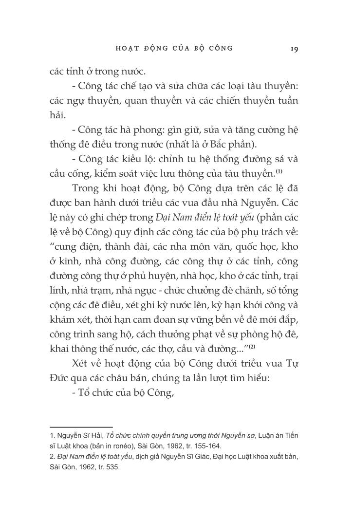 Hoạt Động Của Bộ Công Dưới Đời Vua Tự Đức Qua Các Châu Bản Nhà Nguyễn PDF đọc ebook online, epub online, nghe sách nói audio miễn phí.