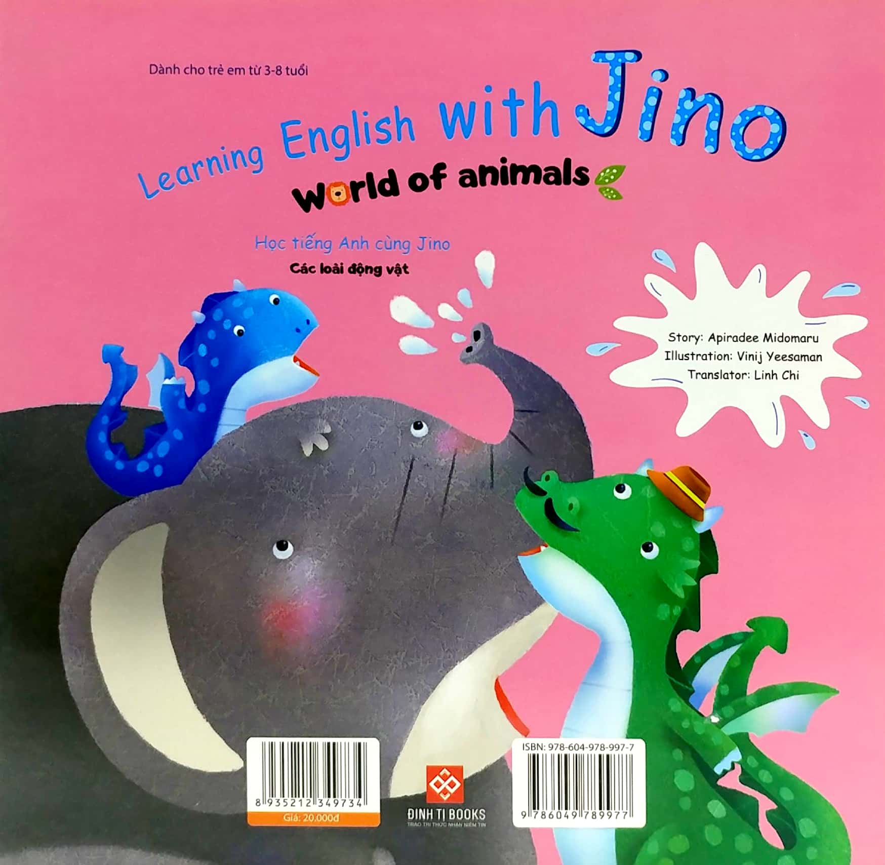 Học Tiếng Anh Cùng Jino - Learning English With Jino - Các Loài Động Vật - World Of Animals PDF đọc ebook online, epub online, nghe sách nói audio miễn phí. Tải sách Học Tiếng Anh Cùng Jino - Learning English With Jino - Các Loài Động Vật - World Of Animals PDF đọc ebook online, epub online, nghe sách nói audio miễn phí.