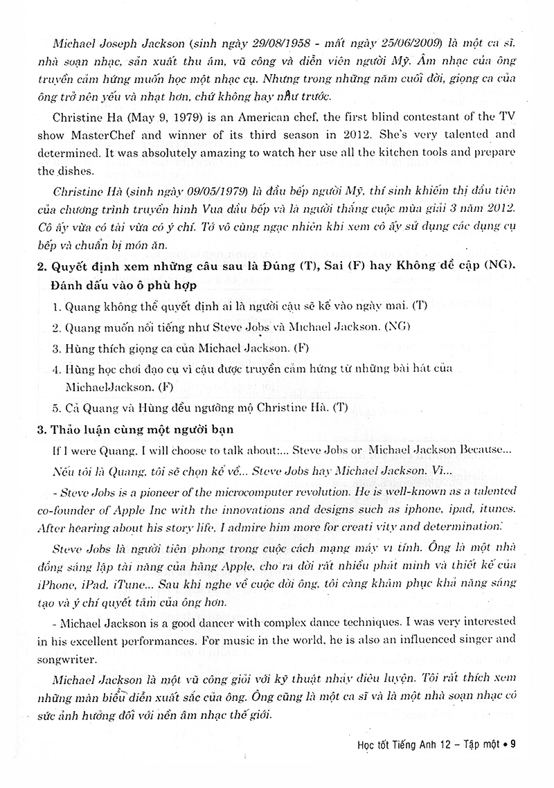 Học Tốt Tiếng Anh Lớp 12 - Tập 1 PDF đọc ebook online, epub online, nghe sách nói audio miễn phí. Học Tốt Tiếng Anh Lớp 12 - Tập 1 PDF đọc ebook online, epub online, nghe sách nói audio miễn phí.