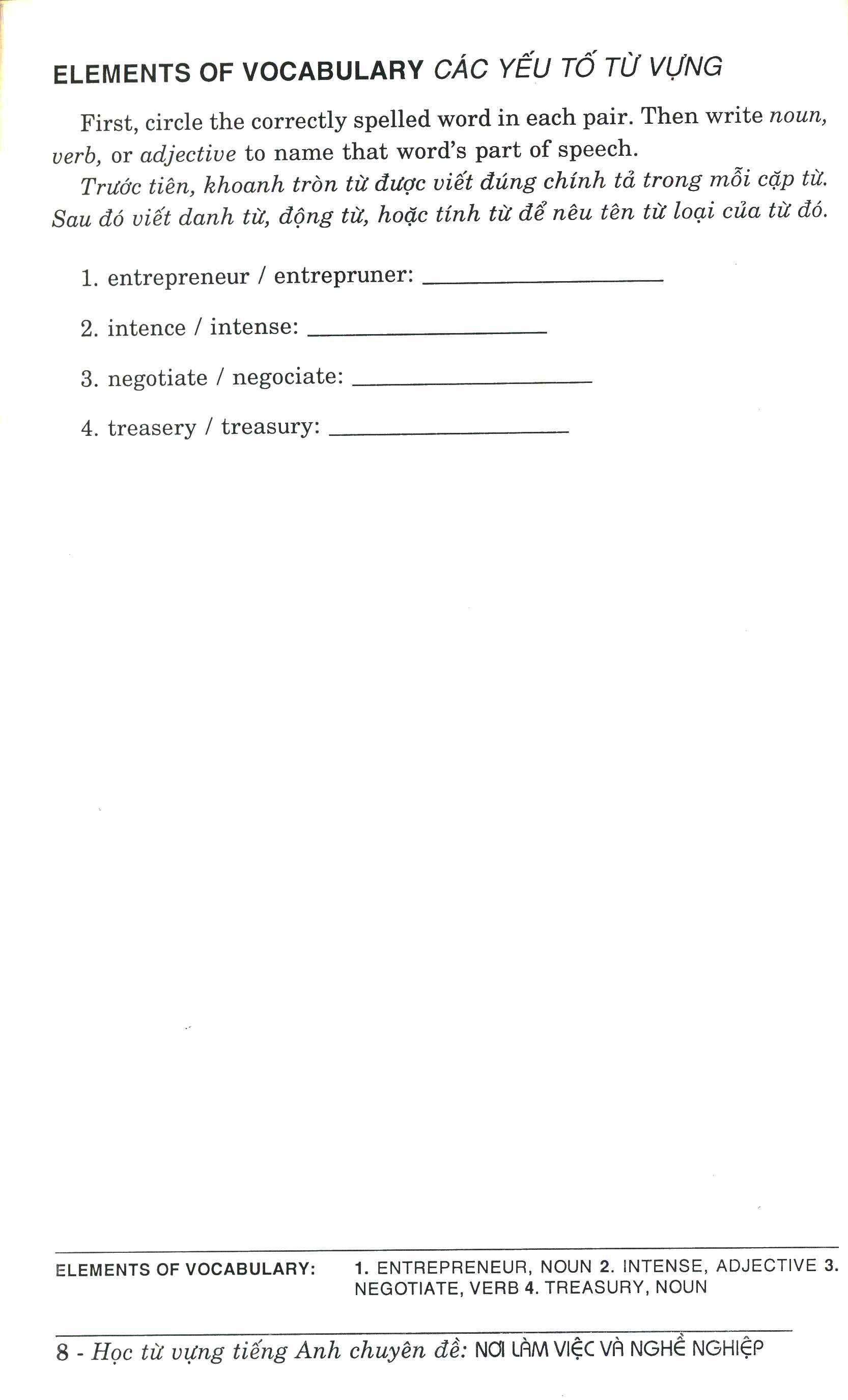 Học Từ Vựng Tiềng Anh - Nơi Làm Việc Và Nghề Nghiệp PDF Học Từ Vựng Tiềng Anh - Nơi Làm Việc Và Nghề Nghiệp PDF
